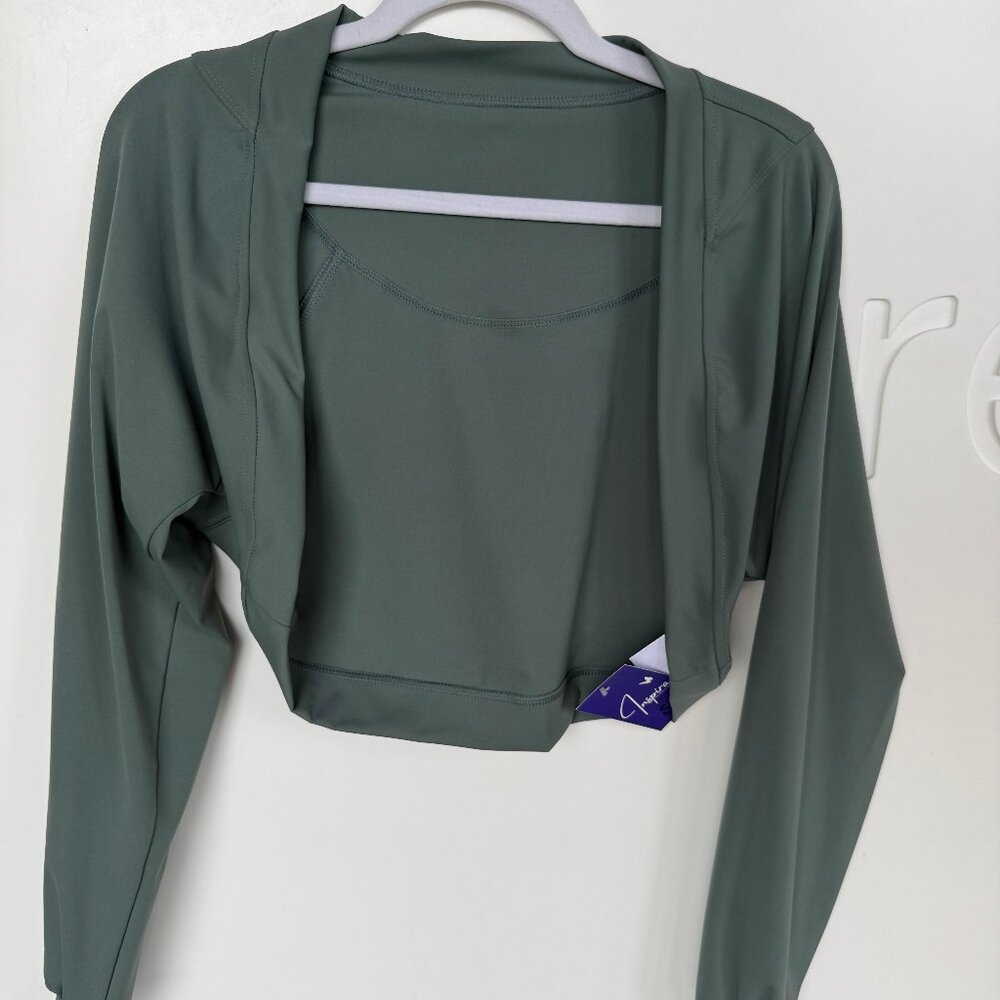 Inspira Bolero Slate Grey/Green